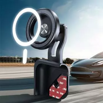 Магнитный автомобильный держатель телефона для Tesla Model 3 XYS Center Control Display Slide Rail держатель телефона вращающийся для iPhone 14 13 12