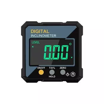 Magnetic Digital Inclinometer Multifunctional Angle Protractor Electronic Level Box Household