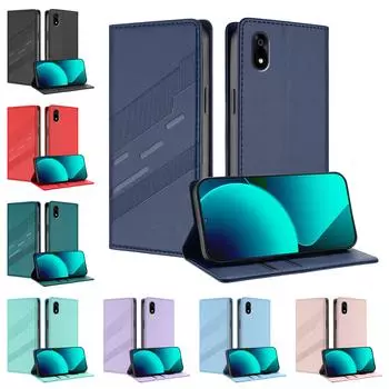 Magnetic Leather Wallet Flip Case for ZTE Axon 50 Ultra 60 Lite Avid 579 A402ZT Anshin Family A303zt Libero 5G II III IV Cover A402ZT розовый