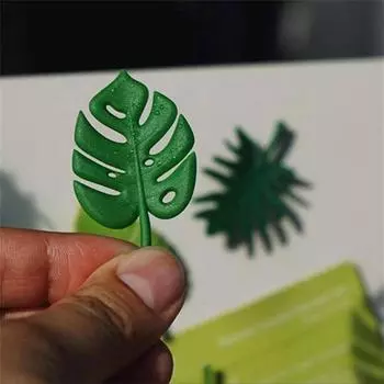 Magnetic Magnet Simple And Generous 3d Modeling Clip- Packaging Abs Material Refrigerator Magnets Health And Safety Durable