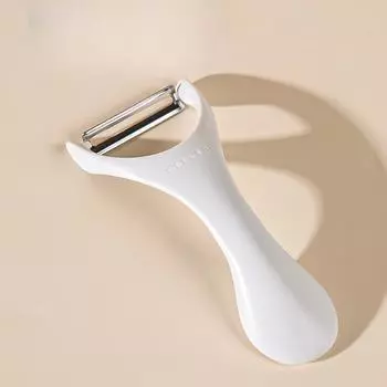 Magnetic Peeler Kitchen Multi-functional Fruit Peeler Scraper Stainless Steel Planer Potato Peeler белый