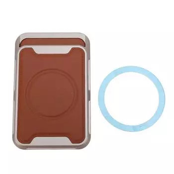 Magnetic Phone Wallet Strong Suction Lightweight Modern Stylish Magnetic Cell Phone Card Holder
