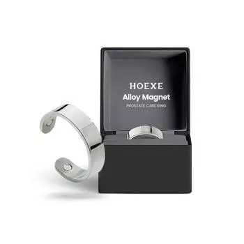 Magnetic Silver Chic Ring For Men Perfect For Sports And Daily Wear Comfort