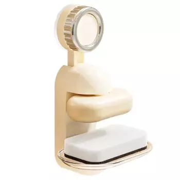 Magnetic Sponge Storage Stand Creative Bathroom Soap Rack Suction Cup Soap Holder Household