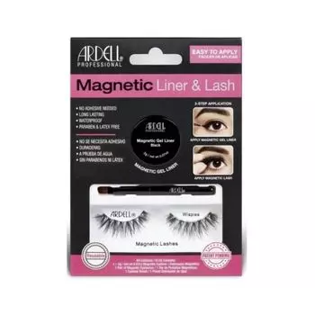 Магнитная подводка и накладные ресницы Ardell Wispies