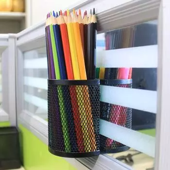 Магнитный держатель для ручек для белой доски, холодильник, прочная и легкая сетка для хранения, магнитная корзина, шкафчик, органайзер, аксессуары