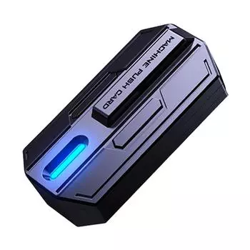 Магнитный металлический слайдер Fidget Slider Fingertip Fidget Toys Крутые гаджеты EDC Металлический ручной спиннер Офисная настольная игрушка Игрушка для снятия стресса и беспокойства зеленый свет