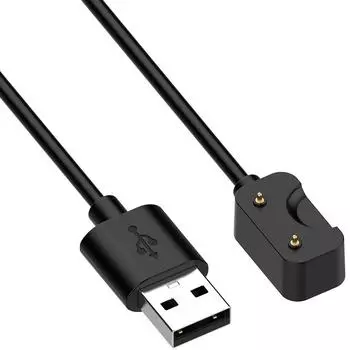 Магнитный зарядный кабель для Samsung Galaxy Fit 3 R390(Черный 1м USB)