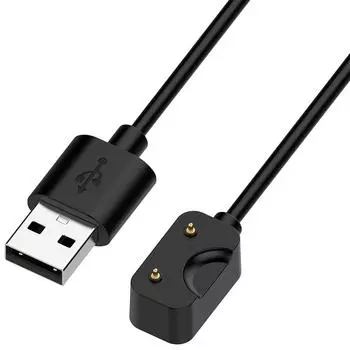 Магнитный зарядный кабель для Samsung Galaxy Fit 3 R390(Черный 1м USB) КДЕ