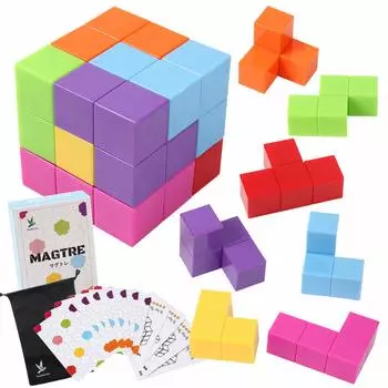 MAGTRE Магнитный Блок 3D Головоломка Возраста (многокрасочный) 6-99