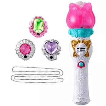 Mahou Tsukai Flower Echo Wand DX PreCure! серебряный