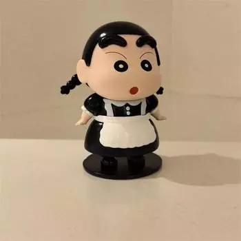 Горничная Кролик Шин-чан Украшение Игрушка Настольное Украшение Экшен и Игрушечные Фигурки чёрный