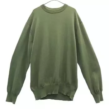 MAISON SPECIAL Long sleeve cotton knit 48 green Men s Used