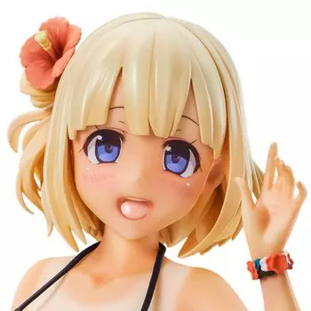 Maitetsu Hinai Paulette Bikini Sunburn scale ПВХ окрашенная готовая фигурка Q-шесть версия. 1/6