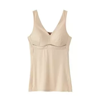 Майка Cool Magic Summer Skin Smooth Bra Майка EN2015N Новый Благородный Бежевый M [Gunze] Женская