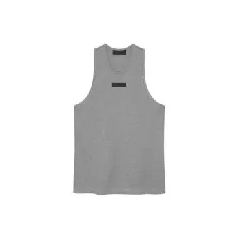 Майка Fear of God Essentials Темно-Хезер Овсянка Мужские топы Серые 125SP242043F S