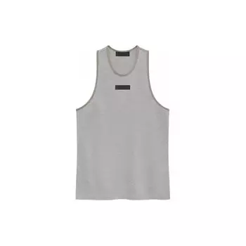 Майка из тяжелого джерси Fear of God Essentials Светло-серые мужские топы верескового цвета 125SP242046F XXL