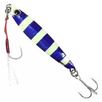 Major Craft Lure Metal Jig Jig Para Short Hairtail Special Color 20g Zebra Purple #24 JPS-20