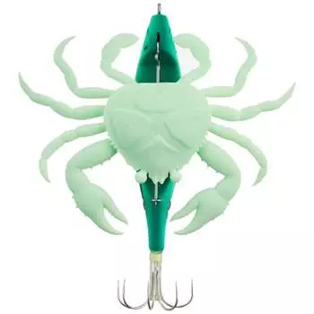 Major Craft Octopus Lure Puripuri Octopus Club 5 Glow Shrimp Octopus Worm (2022 Model)