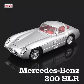 Майсто 1:18 Mercedes-Benz 300 SLR автомобиль сплав ретро модель автомобиля классическая модель автомобиля украшения коллекция подарок