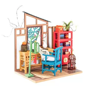 Make it yourself DIY miniature house dollhouse Chinese series (Moshankak) with Japanese instructions