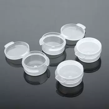 Make Up Travel Jar Case Box Refillable Container Sample Bottle Sealing Pot прозрачный
