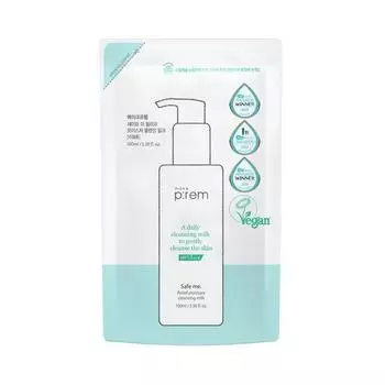 Makeprem Safe Me Relief Moisture Cleansing Milk Refill Pack 100ml