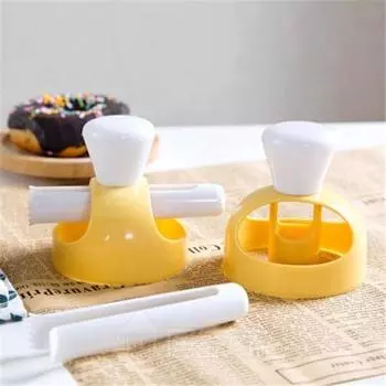 Maker Donut Cake Mold DIY Creative Doughnuts Кухонные принадлежности Шоколад Приготовление Резак Инструмент для выпечки Декоративная еда Десерты Хлеб Выпечка
