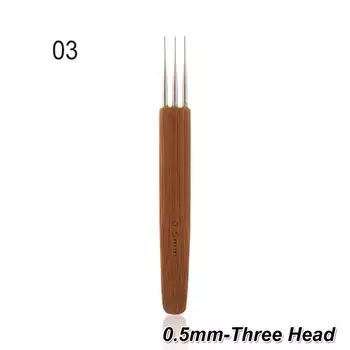 Making Tools Braiding Hair for Making Dreadlock Knitting Hooks Crochet Needle Braid Maintenance 03