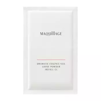 МАКИЯЖ Рассыпчатая пудра Maquillage Dramatic Essence Veil, прозрачная пудра без запаха, прозрачная, 8 г (Пополнение) Пудра/Лицо чистый