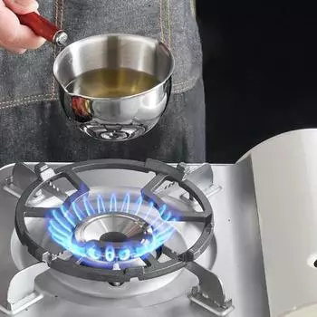 Маленькая кастрюля с длинной ручкой для горячего масла, мини-супница из нержавеющей стали, мини-сковорода для разбрызгивания масла для приготовления приправ, соусов, кухни