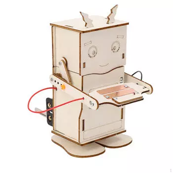 Маленькие изобретения DIY Образовательная модель Игрушки Робот Копилка Развитие Интеллектуальной Науки