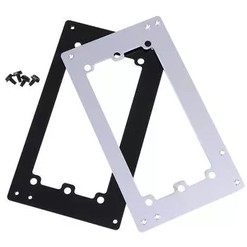 Маленький корпус SFX Power to ATX Bracket MATX Conversion Frame с 4 винтами Hot 1pc Блок питания Baffle Computer