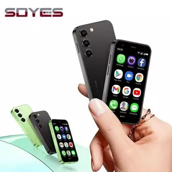 Маленький смартфон S26, 3,0-дюймовый Android 8,1, две SIM-карты, 2 ГБ ОЗУ, 16 ГБ ПЗУ, 1000 мАч, Bluetooth, GPS, 3G, мобильный телефон зелёный