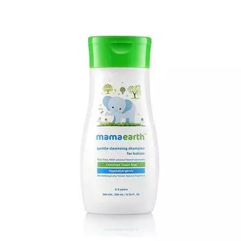 Mamaearth Мягкий очищающий шампунь для малышей (200 мл)