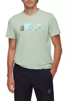 Mammut Mountain Men 3308m silver sage T-Shirt 1017-06490