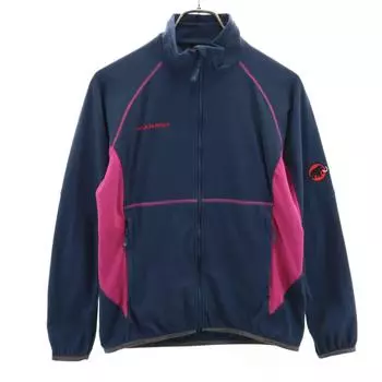 Mammut Outdoors Long sleeve Zip jacket M Navy x pink Women Used