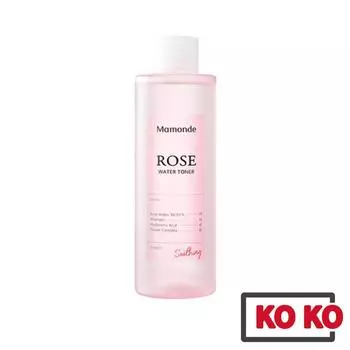 [Mamonde] Веганский тоник с розовой водой 250 мл, 500 мл / Успокаивающий и увлажняющий тоник 250ml
