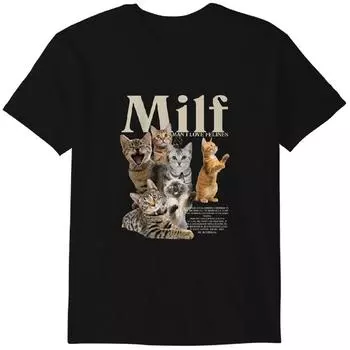 Man I Love Felines T-Shirt, Funny Cat T-Shirt Classic T-shirt S