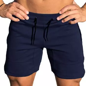 Manatsu Life Workout Gym Summer DK88 Men s Shorts, Moisture-Wicking, Quick-Drying, Stretchy, Shorts, Wear, Sportswear, Bottoms, (L, Navy)
