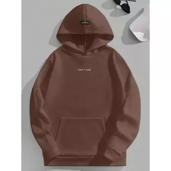 Мужская толстовка с капюшоном Manfinity Hypemode с принтом в виде букв, повседневная одежда на каждый день S