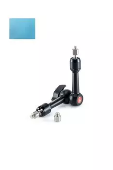 Manfrotto Friction Arm длинная сторона 24 см с винтом В комплект входит чистящая салфетка JP A00062BMS 1/4 3/8 чёрный