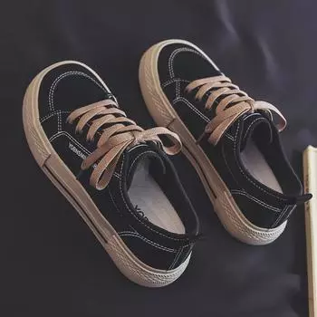 Mango Head Canvas Shoes женские туфли на тонкой подошве с большой широкой ногой повседневные универсальные туфли для сноуборда студенческие уродливые милые туфли с квадратной головкой белого цвета 35 белый