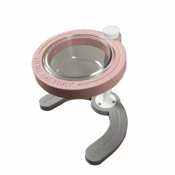 manmamiya Pet Food Bowl Basic Single Pink 20030302 Pink