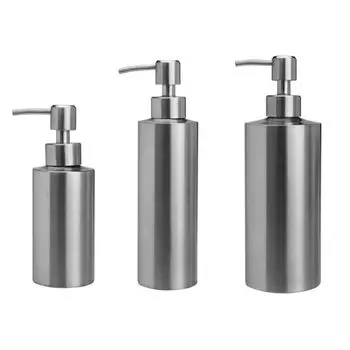 Manually Pressing Emulsion Bottle Cylindrical Liquid Soap Bottle Hand Sanitizer 550ML