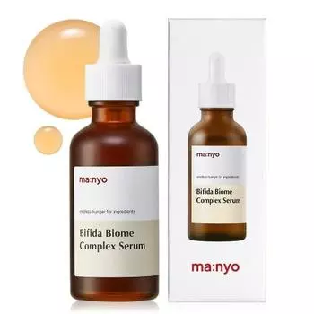 Manyo Factory Bifida Biome Complex Ampoule Bifida Biome Complex Ampoule Сыворотка большой емкости для здоровой кожи Уход за барьером кожи Ампула против морщин