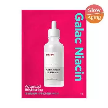 Manyo Factory Galac Niacin Essence Прозрачная сияющая маска 1 шт.