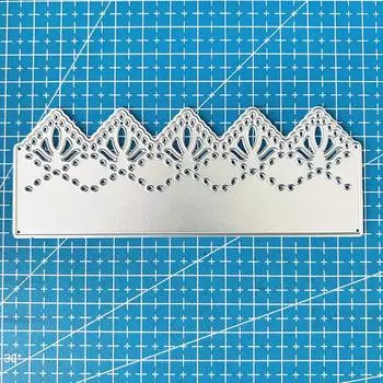 Maple Leaf Lace Edge Border Metal Cutting Dies for DIY Scrapbooking Album Embossing Paper Cards Decorative Crafts dies