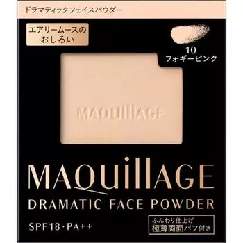 Maquillage Dramatic Face Powder Refill 10 Foggy Pink 8g