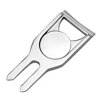 Mark Tool Golf Pitchfork Ball Pitch Cleaner Ball Putting Golf Green Fork Golf Divot Tool Opener чёрный